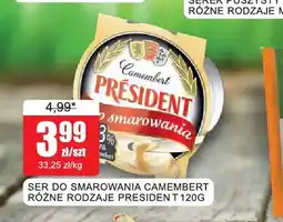 Bingo Ser do smarowania Camembert Président oferta