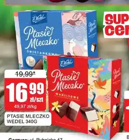Bingo Ptasie Mleczko waniliowe E.Wedel oferta