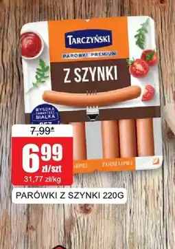 Bingo Parówki z szynki Tarczyński oferta