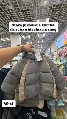 Pepco Kurtka pikowana dziecięca Pepco oferta