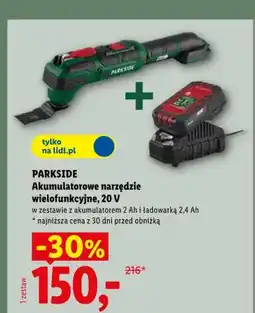 Lidl Akumulatorowe narzędzie wielofunkcyjne Parkside oferta