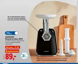 Lidl Maszynka do mięsa Silvercrest oferta