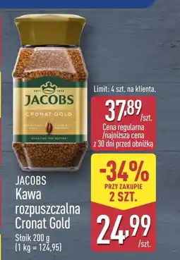 ALDI Kawa rozpuszczalna Jacobs oferta
