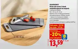 Lidl Deska antybakteryjna do krojenia 36,5x25 cm Silvercrest oferta