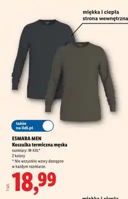 Lidl Koszulka termiczna męska oferta