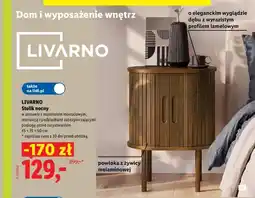 Lidl Stolik nocny Livarno oferta