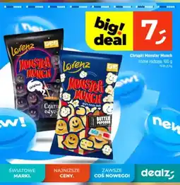 Dealz Chrupki Monster Munch Original czarna edycja Lorenz oferta