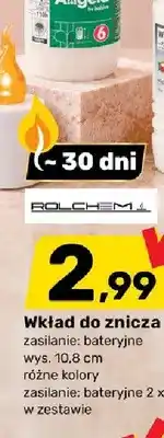 Bricomarche Wkład do znicza LED Rolchem oferta