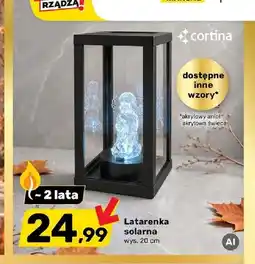 Bricomarche Latarenka solarna wys. 20 cm Cortina oferta
