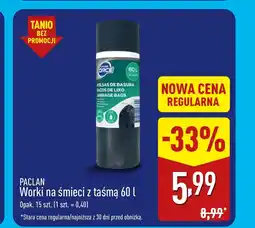 ALDI Worki na śmieci Paclan oferta