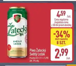 ALDI Piwo Zatecky oferta