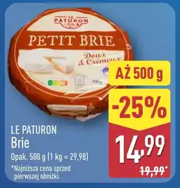 ALDI Ser pleśniowy Le Paturon oferta
