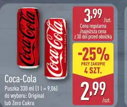 ALDI Napój Coca-Cola oferta
