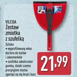 ALDI Szufelka ze zmiotką Vileda oferta