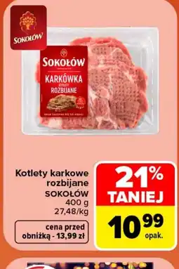 Carrefour Kotlety Sokołów oferta