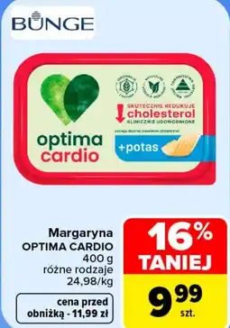 Carrefour Margaryna Optima Cardio oferta
