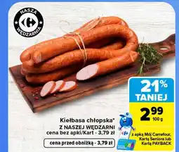Carrefour Kiełbasa Z Naszej Wędzarni oferta