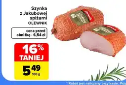 Carrefour Szynka Olewnik oferta