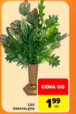 Carrefour Liść dekoracyjny oferta
