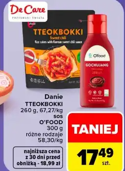 Carrefour Danie gotowe Tteokbokki oferta
