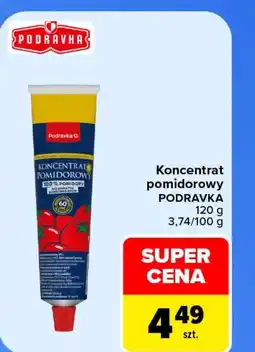 Carrefour Market Koncentrat pomidorowy Podravka oferta