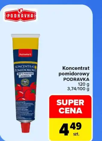 Carrefour Market Koncentrat pomidorowy Podravka oferta