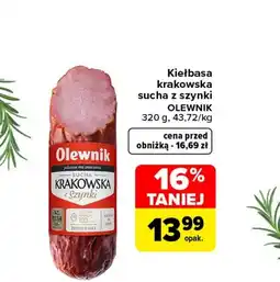 Carrefour Market Kiełbasa Olewnik oferta