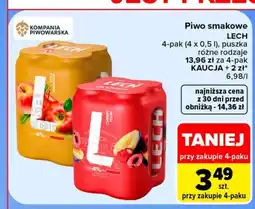 Carrefour Market Piwo Lech oferta