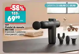 Biedronka Pistolet do masażu Havit oferta