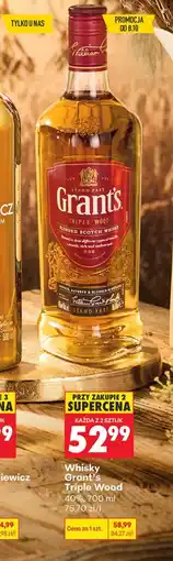 Biedronka Whisky Grant's oferta