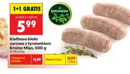 Biedronka Kiełbasa biała Kraina Mięs oferta