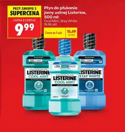 Biedronka Płyn do płukania jamy ustnej Listerine oferta
