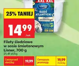 Biedronka Filety śledziowe Lisner oferta