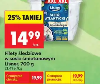 Filety śledziowe Lisner