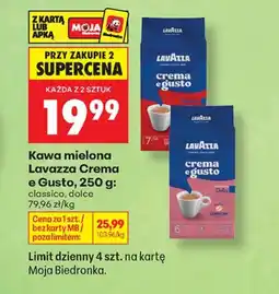 Biedronka Kawa mielona Lavazza oferta