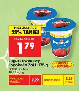 Biedronka Jogurt owocowy Jogobella oferta
