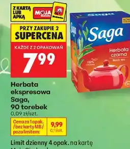 Biedronka Herbata Saga oferta