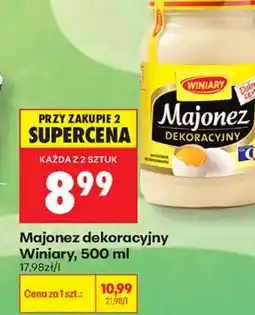 Biedronka Majonez Winiary oferta