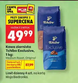 Biedronka Kawa ziarnista Tchibo oferta