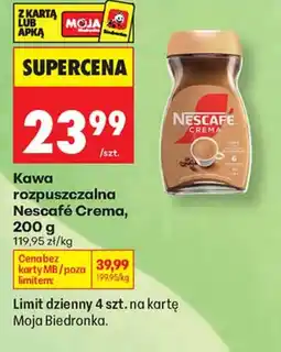 Biedronka Kawa rozpuszczalna Nescafe oferta