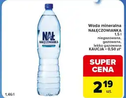 Carrefour Express Woda niegazowana Nałęczowianka oferta