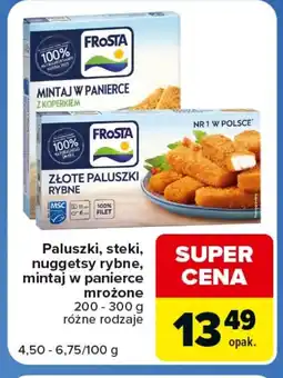 Carrefour Express Paluszki rybne Frosta oferta