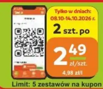 Zestaw 2 szt. po 2,49 zł/szt.