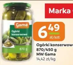 Gama Ogórki konserwowe Gama oferta