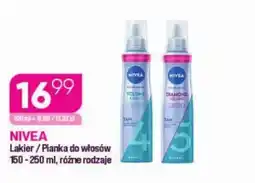 Koliber drogerie NIVEA Lakier / Pianka do włosów oferta