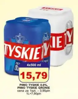 Primus Piwo Tyskie 0,0% Piwo Tyskie Gronie oferta