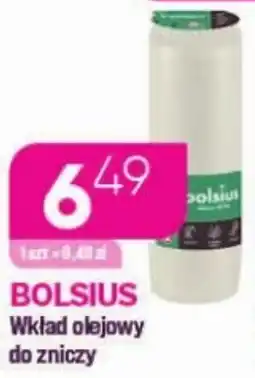 Koliber drogerie Wkład olejowy do zniczy Bolsius oferta