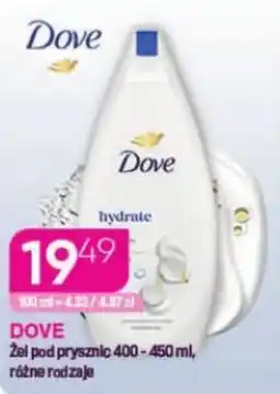 Koliber drogerie Dove żel pod prysznic oferta