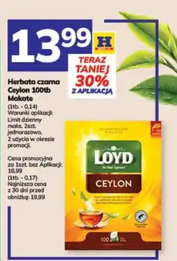 Hitpol Herbata czarna Ceylon 100tb Mokate oferta