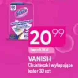 Koliber drogerie Vanish Chusteczki wyłapujące oferta